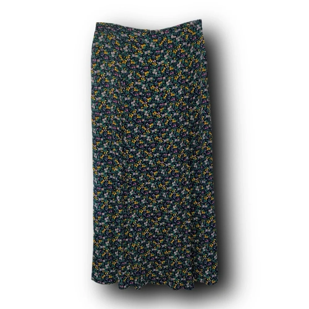 Philosophy Republic Ditsy Floral Midi Skirt 90s Practical Magic Vibes